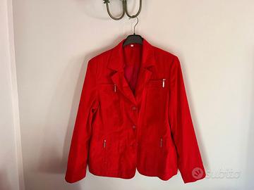 GIACCA DONNA ROSSA tg 42
