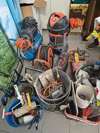 Attrezzi vari per piastrellista e muratore