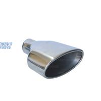 TERMINALE SCARICO OVALE IN ACCIAIO INOX TIPO RS4 C