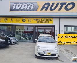 FIAT 500 1.2 BENZINA-NEOPATENTATI-EURO 5A