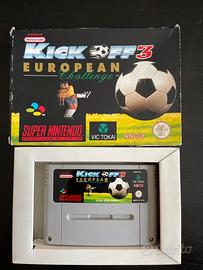 KickOff3 European challenge per Super Nintendo