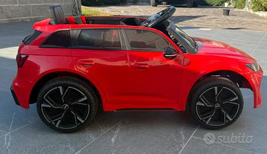 Macchina Audi elettrica bambino