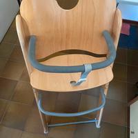 Seggiolone in legno Pali