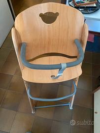 Seggiolone in legno Pali