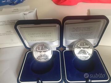 Monete 5 Euro  Italia 2004 e 2006 Proof