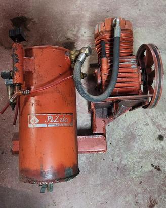 Compressore per trattore con attacco a cinghia