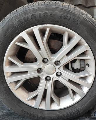 4 cerchi in lega e gomme 215/60 R17 per DR EVO5