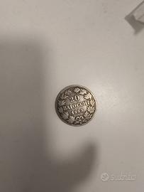 moneta da 20 baiocchi 