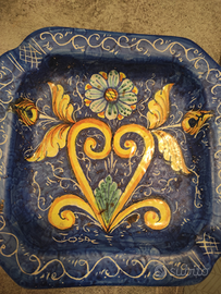 Posacenere in ceramica di Caltagirone