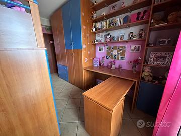 Cameretta Moderna per Ragazzi con 2 letti