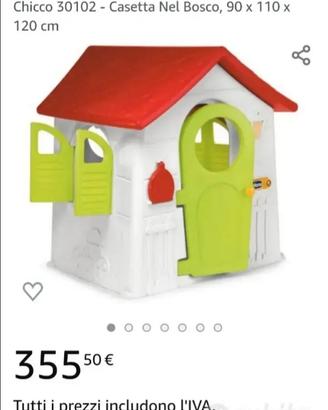 casetta nel bosco chicco giardino