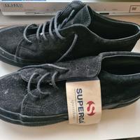 Superga nere nuove 37
