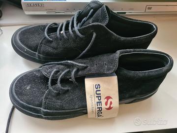 Superga nere nuove 37