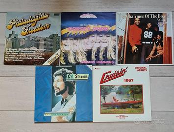 Stock 5 vinili soul, folk rock, jazz, Rhythm & Blu