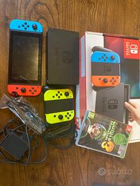 Nintendo Switch+gioco(tutti accessori originali)