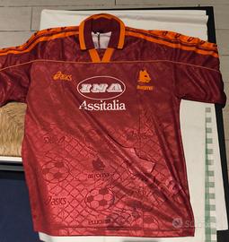 AS Roma 1995/96 Home taglia M