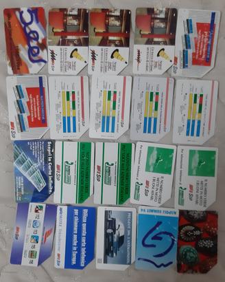 Lotto3, 40 Schede telefoniche, 10 centesimi l'una.