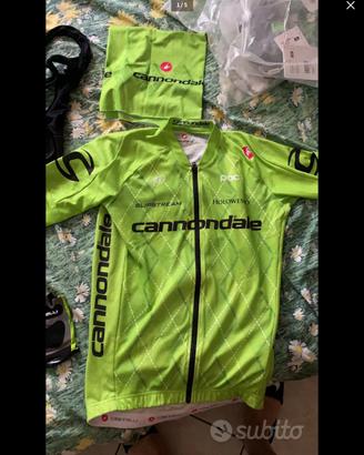 Completo estivo castelli ciclismo con accessori
