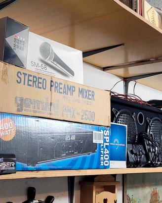 🔥 IMPIANTO AUDIO COMPLETO – PRONTO ALL’USO