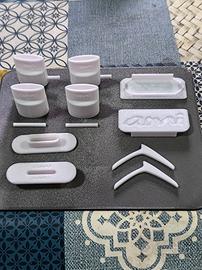 Accessori 3D Citroen Ami - 10 pezzi BIANCO V2