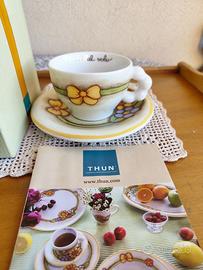 Thun Tazza con piattino caffè al volo