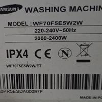 Lavatrice Samsung WF70F5E5W2W/ET