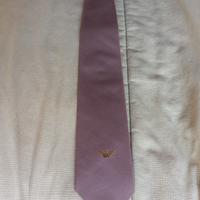 cravatta da uomo colore marrone Giorgio Armani 