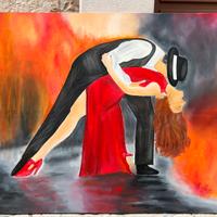 quadro 120x90 pittura ad olio