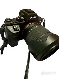 SONY ALPHA 7 II con OBIETTIVO SONY