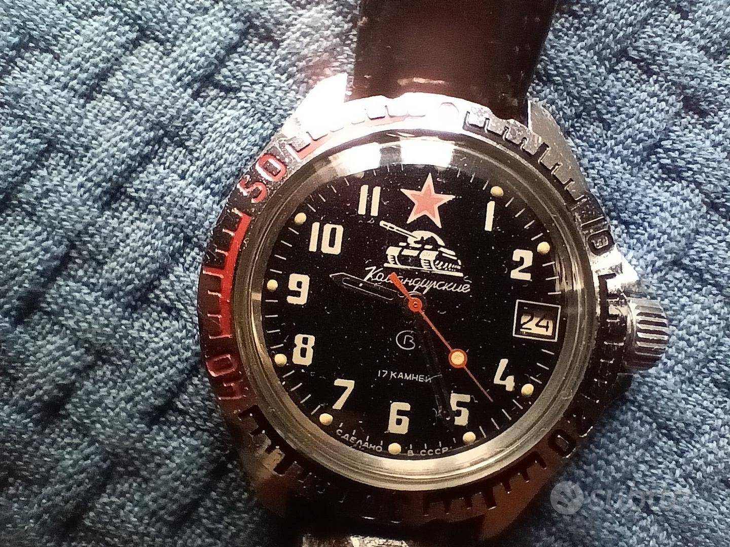 Orologio militare Vostok Komandirskie Tank Russia Abbigliamento