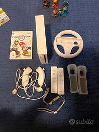 Wii + telecomandi + mariokart