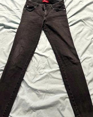 Jeans Guess nero elasticizzato