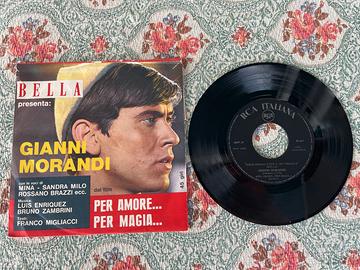 Gianni Morandi Per amore...per magia  45 giri