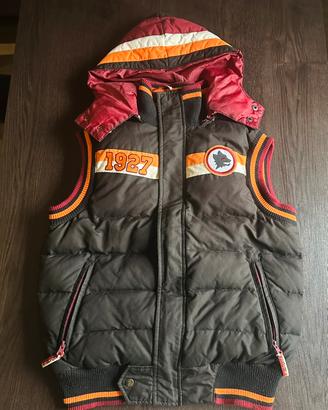 Gilet smanicato piumino AS Roma