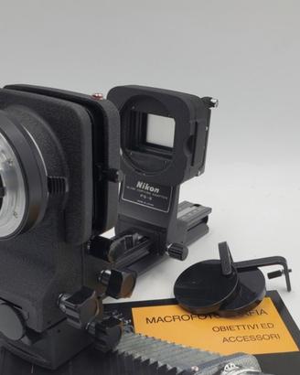Nikon PB-6 Soffietto Macro Professionale + Manuale