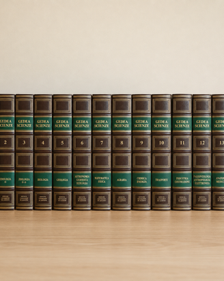 Enciclopedia GEDEA Scienze De Agostini 14 vol