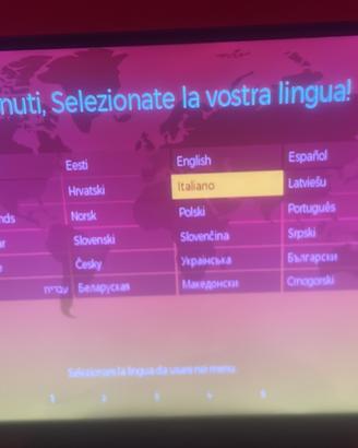 TV Telefunken smart tv 43" bloccata su logo Vestel