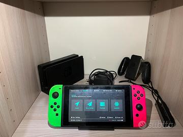 Nintendo Switch Picofly + 512 GB MicroSD