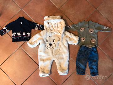 Mix vestiti bimbo 3-6 mesi + regali