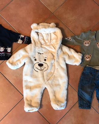 Mix vestiti bimbo 3-6 mesi + regali