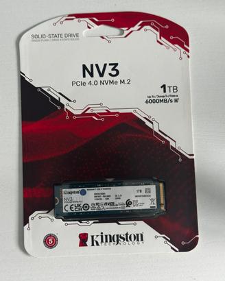 SSD Kingston NV3 1TB – NUOVO