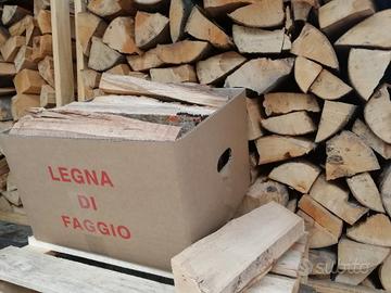legna da ardere in scatola  del Trentino.