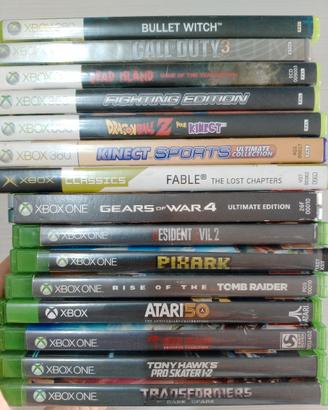 giochi vari xbox