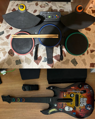 Bundle Guitar Hero World Tour per Xbox 360 e PC– C