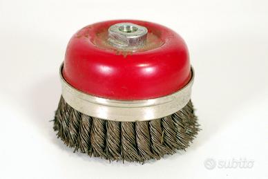 Spazzola ferro per mola o smerigliatrice