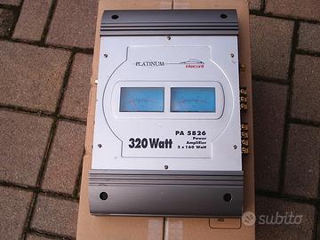 amplificatore AUTO INTERCONTI con VU-METER
