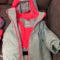 Tuta da sci bambina 3-4 anni (91-104 cm)