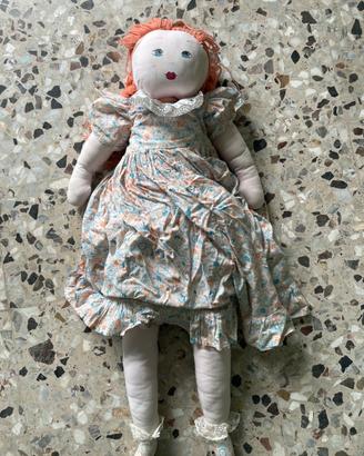 Coppia bambole di pezza Vintage anni 80/90