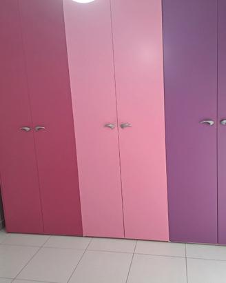 Armadio componibile Moretti Compact 6 ante