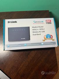 Modem Router D-Link DSL 3782 AC1200 Dual Band